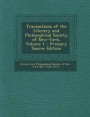 Transactions of the Literary and Philosophical Society of New-York, Volume 1 - Primary Source Edition