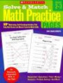 Solve & Match Math Practice Pages: 50+ Motivating, Self-Checking Activities That Help Kids Review and Master Essential Math Skills, Grades 2-3