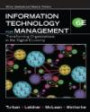 Information Technology for Management: Transforming Organizations in the Digital Economy (International Student Edition)