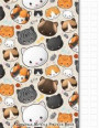 Japanese Writing Practice Book: Kawaii Cats Themed Genkouyoushi Paper Notebook to Practise Writing Japanese Kanji Characters and Kana Scripts such as