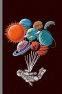 Astronaut Aeronautics Outer-Space: Astronaut Aeronautics Outer-Space Planets Scientist Galaxy Universe Galaxy Planets Gift (6'x9') Dot Grid notebook J