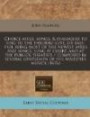 Choice ayres, songs, & dialogues to sing to the theorbo-lute, or bass-viol being most of the newest ayres and songs, sung at court, and at the publick ... gentlemen of His Majesties musick (1676)