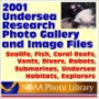 2001 Undersea Research Photo Gallery and Image Files from the National Oceanic and Atmospheric Administration (NOAA): Sealife, Fish, Coral Reefs, Vent ... ots, Submarines, Undersea Habitats, Explorers