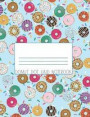 Donut Dot Grid Notebook: Colorful Donuts or Doughnuts and sprinkles, pastel colors, cute and trendy Notebook, dot grid Journal