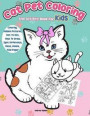 Cat Pet Coloring and Activity Book for Kids: Coloring, Hidden Pictures, Dot to Dot, How to Draw, Spot Difference, Maze, Masks, Fold Paper