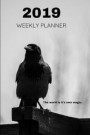 2019 Weekly Planner the World Is It's Own Magic.: November 2018 to December 2019 Calendar Agenda Book with Space for Gains and Maintainence Personal G