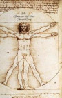 The Leonardo da Vinci Sketch Book: The Vitruvian Man: 150 Blank Paper - Leonardo da Vinci's Notebook, Journal, Sketchbook, Diary, Manuscript (The Vitr