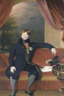1821 King George IV of England Seated Painted by Thomas Lawrence Rococo Journal: Take Notes, Write Down Memories in this 150 Page Lined Journal