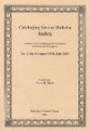 Cataloging Service Bulletin Index: An Index to the Cataloging Service Bulletin of the Library of Congress, No 1-86, Summer 1978-Fall 1999