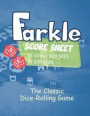Farkle Score Sheet: 100 Personal Score Sheets Dice Game Record Keeper Book
