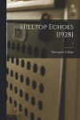 Hilltop Echoes [1928]; 2