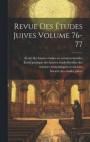 Revue des tudes juives Volume 76-77