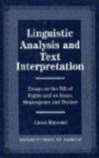 Linguistic Analysis and Text Interpretation