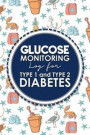 Glucose Monitoring Log for Type 1 and Type 2 Diabetes: Blood Glucose Daily Log Sheet, Blood Sugar Monitor, Diabetic Glucose Log Book, Cute Beach Cover