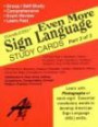 Exambusters Even More Sign Language Study Cards: A Whole Course in a Box! (Ace's Exambusters)