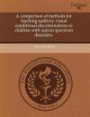 A comparison of methods for teaching auditory-visual conditional discriminations to children with autism spectrum disorders