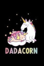Dadacorn: Unicorn Dad Blank Lined Notebook Fathers day Funny Father's day Gift Ideas Unicorn Composition Notebook Dadacorn Noteb