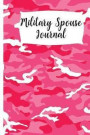 Military Spouse Journal: A Journal to Keep Track of Your Thoughts and Feelings While Your Husband Is on Deployment