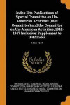 Index II to Publications of Special Committee on Un-American Activities (Dies Committee) and the Committee on Un-American Activities, 1942-1947 Inclusive