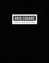 Square Grid Graph Notebook: Graphing Blank Quad Ruled Letter Composition Paper for Drawing & Writing Artwork Laboratory Diary or Simple Technical