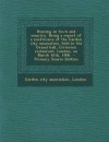 Housing in Town and Country. Being a Report of a Conference of the Garden City Association, Held in the Grand Hall, Criterion Restaurant, London, on March 16th, 1906