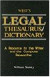 Legal Thesaurus/Legal Dictionary : A Resource for the Writer and Computer Researcher