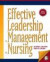 Effective Leadership and Management in Nursing (6th Edition)