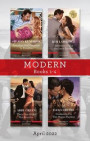 Modern Box Set 1-4 Apr 2022/Penniless and Pregnant in Paradise/Innocent in the Sicilian's Palazzo/Their One-Night Rio Reunion/Cinderella for th