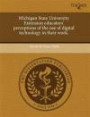 Michigan State University Extension Educators' Perceptions of the Use of Digital Technology in Their Work