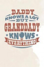 Daddy Knows A Lot But Granddady Knows Everything: Family life grandpa dad men father's day gift love marriage friendship parenting wedding divorce Mem