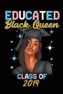 Educated Black Queen Class of 2019: Transgender Trans Pride Gay LGBTQ Black Girl Magic Graduation Guest Book Message Memories Advice Wishes Gift Autog