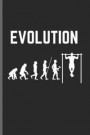Evolution: Of Calisthenics for Training Log and Diary - Journal for Gym Lover (6x9) Lined Notebook to Write in