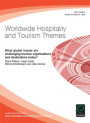 What global trends are challenging tourism organizations and destinations today?