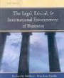 Legal, Ethical and International Environment of Business (with InfoTrac Re-Bind)