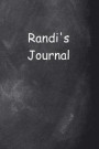 Randi Personalized Name Journal Custom Name Gift Idea Randi: (Notebook, Diary, Blank Book)