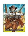 Steampunk Samurai Superheroes Coloring Book for Adults
