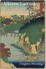 Utagawa Hiroshige Ukiyoe JOURNAL: Takino River near the Ōji station with steep cliff, waterfall, walkway along the river with torii at entrance t