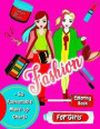 Fashion Coloring book for Girls + 50 Fashionable Word Search Puzzles: Catwalk -Hot Trends - Beautiful Pages - Original Design - Easy Coloring - Fun -