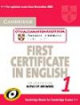 Cambridge First Certificate in English 1 for Updated Exam Student's Book without answers: Official Examination Papers from University of Cambridge ESOL Examinations (FCE Practice Tests)