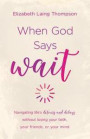 When God Says 'wait': Navigating Life's Detours and Delays Without Losing Your Faith, Your Friends, or Your Mind