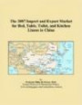 The 2007 Import and Export Market for Bed, Table, Toilet, and Kitchen Linens in China