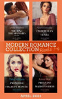 Modern Romance April 2021 Books 1-4: The Ring the Spaniard Gave Her / Cinderella's Night in Venice / Promoted to the Italian's Fiancee / Pregnant with His Majesty's Heir