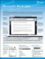 Microsoft Word 2007 Quick Reference Card - Handy Durable Tri-Fold MS Office Word 2007 Tips & Tricks Guide. 6 Total Pages. Stores Easily. Ultimate Reference for Shortcuts, Tips & Cheats for Word 2007 Word Processor. (Software Quick Reference Cards)