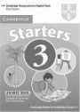Cambridge Young Learners English Tests Starters 3 Answer Booklet: Examination Papers from the University of Cambridge ESOL Examination