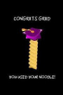 Congrats Grad: Pun Notebook Graduation Gift Ideas for High School, Seniors & College Graduates, Funny Hilarious Blank Lined Journal