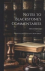 Notes to Blackstone's Commentaries