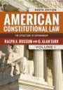 American Constitutional Law, Volume I: The Structure of Government (American Constitutional Law: The Structure of Government (V1)) (Volume 1)
