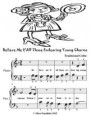 Believe Me If All Those Endearing Young Charms - Beginner Piano Sheet Music Tadpole Edition