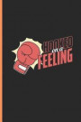 Hooked on a Feeling: For Training Log and Diary Journal for Boxing Lover (6x9) Lined Notebook to Write in