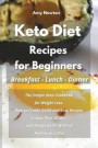 Keto Diet Recipes for Beginners Breakfast Lunch Dinner